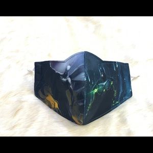 Kids Face Masks 3D Printed Batman